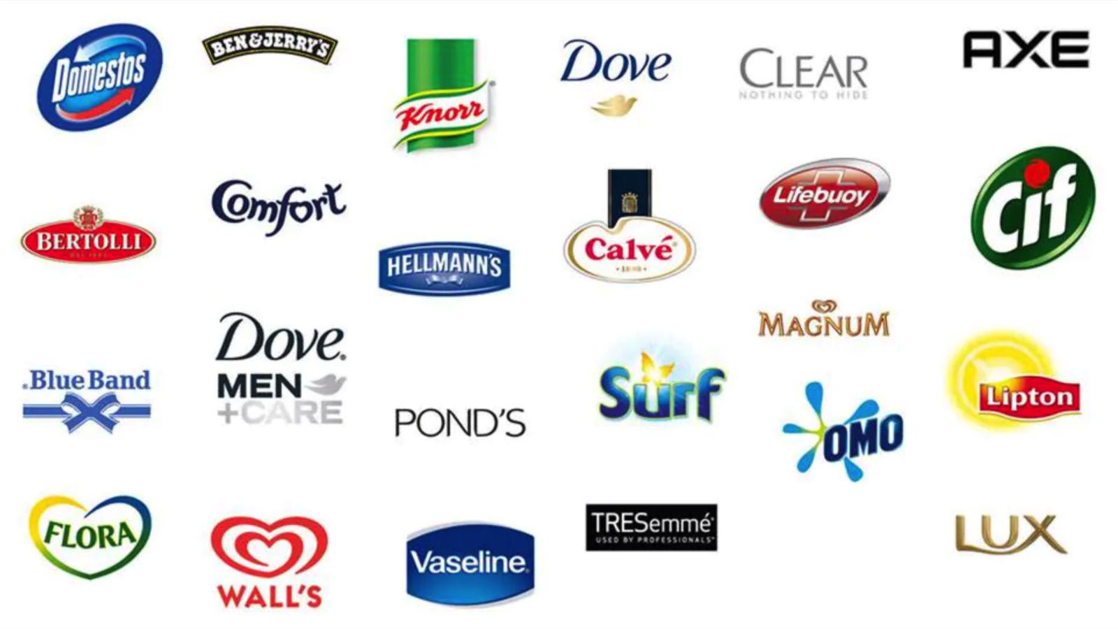 Unilever бренды