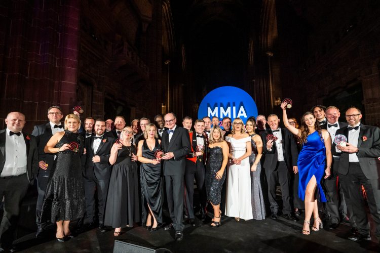 All the winners of at the Mersey Maritime Industry Awards 2022 at Liverpool Cathedral. Picture by Ant Clausen