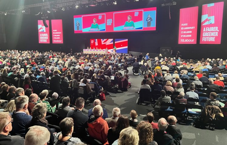 12,500 people attended the Labour Conference at ACC Liverpool in September 2022