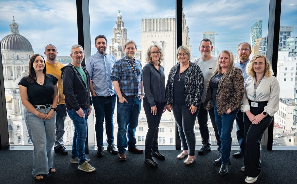 Photo caption: The GameChangers (l to r):Nicola Honey – Scenegraph Studios; David Tully – Scenegraph Studios; Gary King – Ripstone; Craig Pearn – Wushu Studios; George Rule – Lucid Games ; Alison Lacy – Avalanche Studios Group; Gill Walsh – LCR Careers Hub; Jamie Brayshaw – Ripstone; Michelle Dow – All About Futures/All About STEM; David Harper – Skyhook Games; Mel Aspinall – LCR Careers Hub