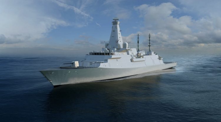 Cammell Laird is to build sections of HMS Birmingham, one of eight ant-submarine Royal Navy frigate. Picture from BAE