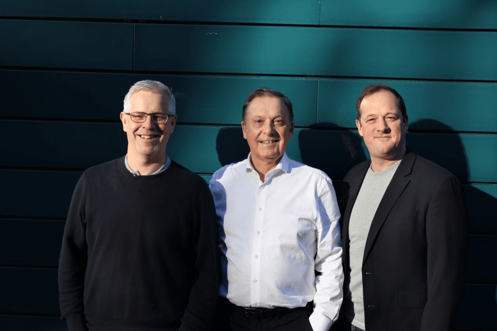 Brock Carmichael Partners (L-R): Phil Malthouse, John Cassell, Chris Bolland.